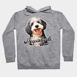 Sheepadoodle Dad T-Shirt - Dog Lover Gift, Pet Parent Apparel Hoodie